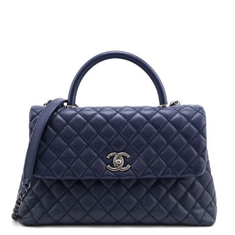 chanel mini flap navy caviar|Flap Bags .